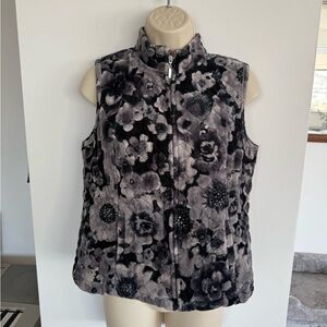 Charter Club Relaxed Floral Vest